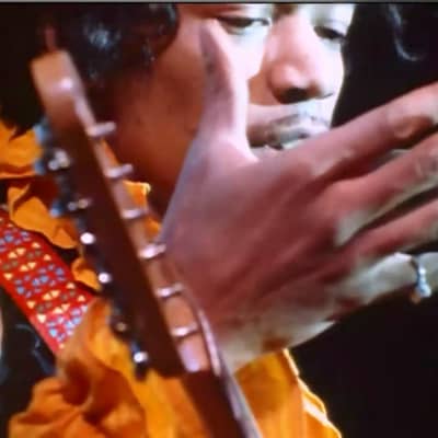 Hendrix Live at Monterey Ace Guitar Strap 60's image 6