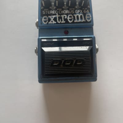 DOD Digitech GFX64 Stereo Analog Chorus Extreme Rare Guitar Effect Pedal + Box image 2
