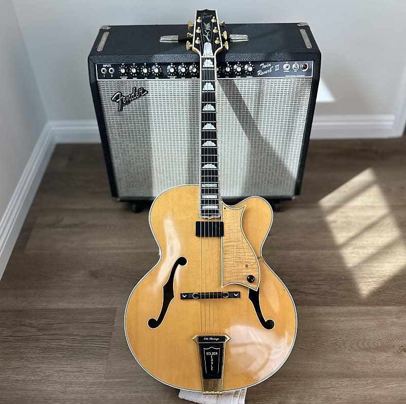 Heritage Golden Eagle 1991 Natural Gibson Factory Jazz Box