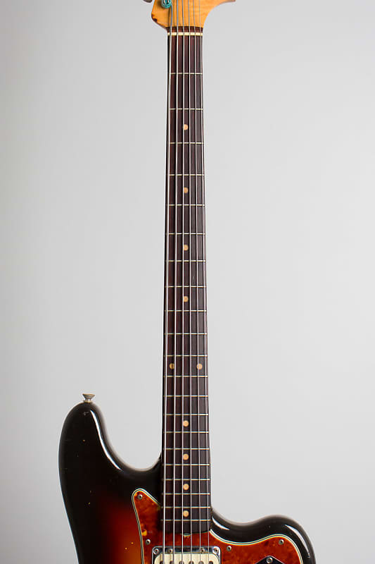 Fender Bass VI Electric 6-String Bass Guitar (1962), ser. #66597, original  brown tolex hard shell case.