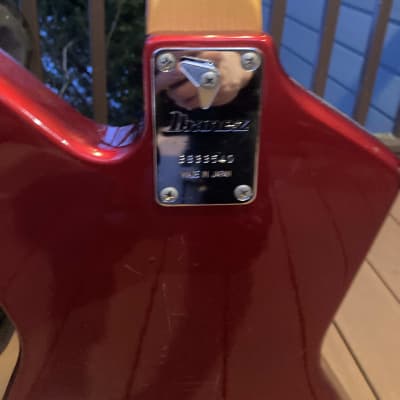Ibanez DT600-FR Destroyer Bass 1983 - Fire Red image 9