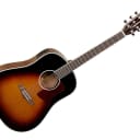 Tanglewood Sloped Shoulder Dreadnought Acoustic Guitar - Vintage Burst Gloss/Techwood - X15SDTE Gently Used
