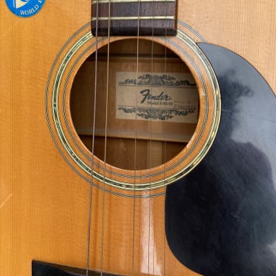 Fender F-55-12 1972 - 1978 - Natural string Acoustic Guitar image 2
