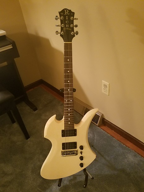 Bc rich mockingbird white hot sale