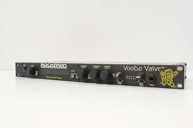 Rocktron VooDu Valve 真空管プリアンプ ギタープリアンプ】-ROCKTRON-一世を風靡した真空管搭載デジタル