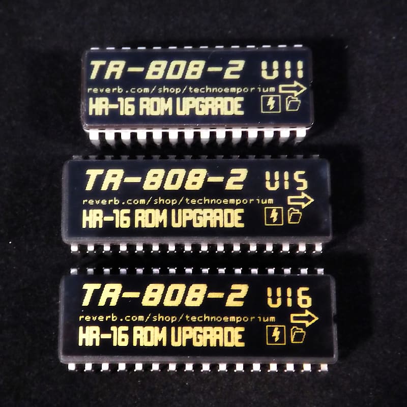 Alesis HR-16 parts - Roland TR-808 #2 ROM chipset image 1