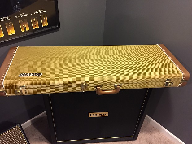 Carvin guitar case top