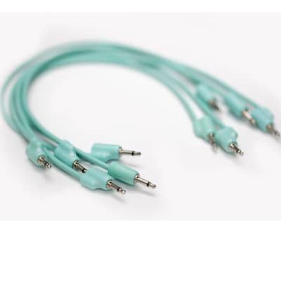 TipTop Audio StackCable 40cm Eurorack Patch Cable (Cyan) image 3
