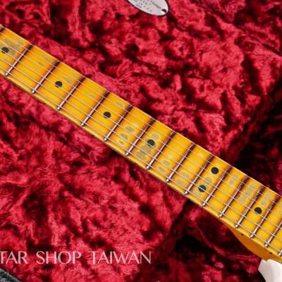 2020 Fender Custom Shop 1969 Stratocaster Heavy Relic-Dirty White Blonde. image 13
