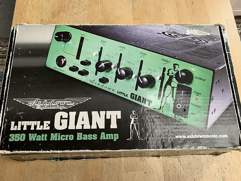 Ashdown Little Giant 350 bass amp head | Reverb
