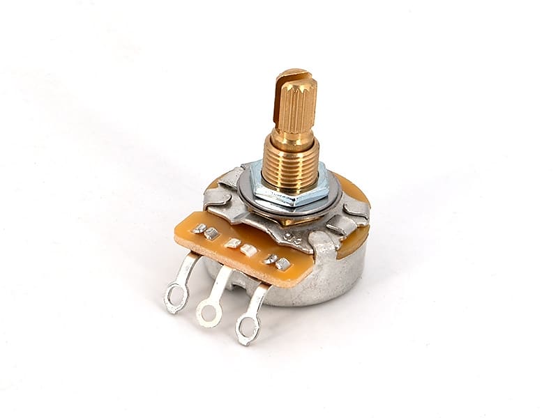 CTS B500K 500K METRIC M8 18 TEETH 9.5MM SPLIT SHAFT LINEAR POTENTIOMETER image 1