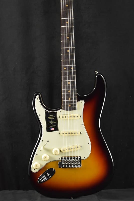 Fender American Vintage II 1961 Stratocaster Left-Hand 3-Color Sunburst Rosewood Fingerboard image 1