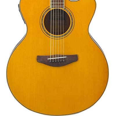 Yamaha CPX600 2022 Acoustic Electric Guitar Vintage Tint image 3