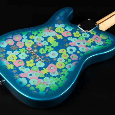 2016 Fender Limited Edition FSR Classic '69 Telecaster MIJ with Maple Fretboard - Blue Flower | Tex-Mex Pickups Japan image 14