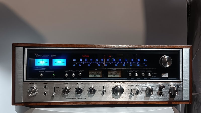 EXCELLENT SANSUI 9090 VINTAGE RECEIVER - 110WPC INTO 8Ω/1 YEAR WARRANTY  			