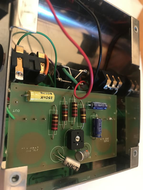 Denis Cornell 1990s First 1st Fuzz NKT275 Fuzz Face (ser Denis Cornell 1990s First 1st Fuzz NKT275 Fuzz Face (ser