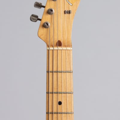 Fender  Telecaster Solid Body Electric Guitar (1958), ser. #31898, original tweed hard shell case. image 5