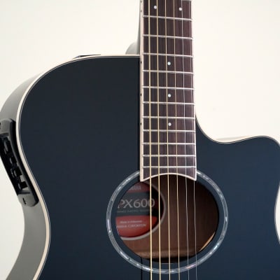 Yamaha APX600 Acoustic/Electric Guitar Black image 3