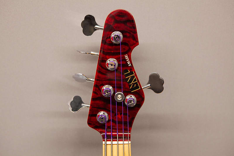 12インチ R&B レゲエ 5枚 ESP AMAZE 5 DLX Jazz Bass 5 sting Japan 2010 Red | Reverb