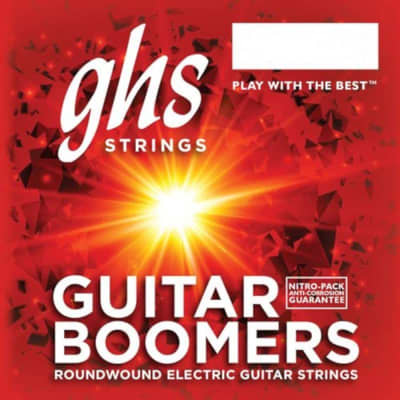 GHS Boomers Guitar Strings Roundwound Electric Ultra Light 08-38