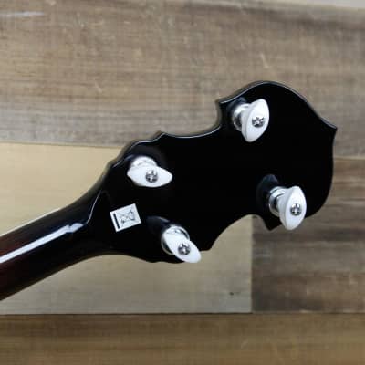 Washburn American B11 5-String Banjo Natural Gloss with Hardshell Case image 6
