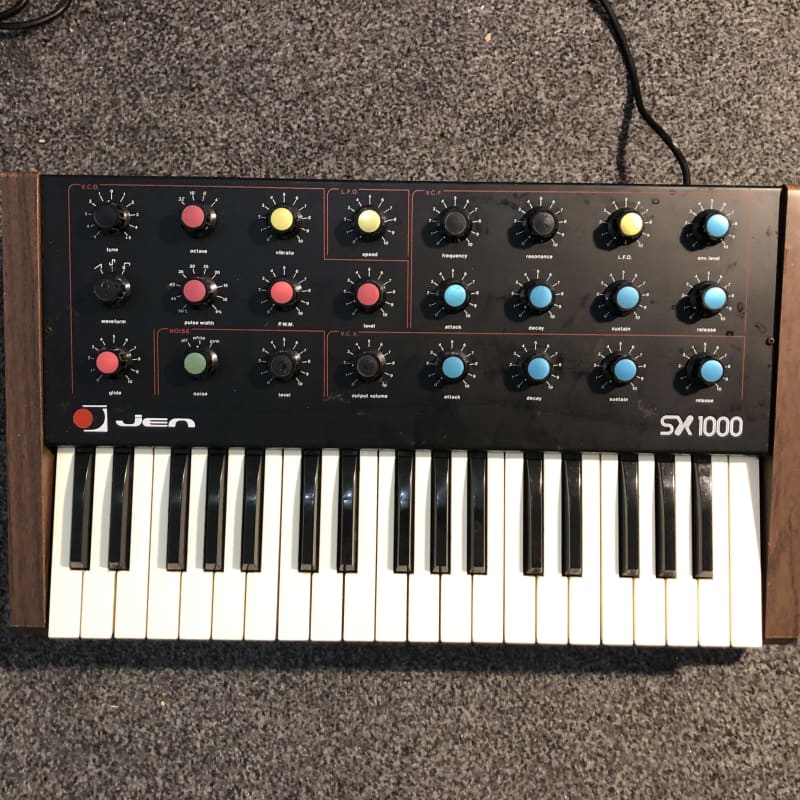 rare Jen SX-1000 Analogue Synthesizer Vintage 1980 made in Italy