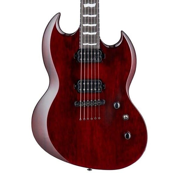 ESP LTD Viper 1000M Electric Guitar, See Thru Black Cherry image 1