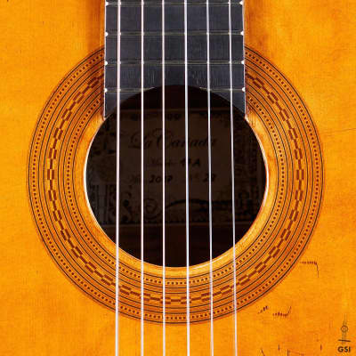 La Cañada Model 17A Classical Guitar Spruce/Maple image 8