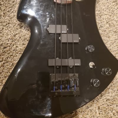 B.C. Rich Mockingbird Bass 80s - Black image 7