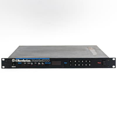 Oberheim Matrix-1000 Rackmount Synthesizer - Digital Synth with Famously Lush Tones