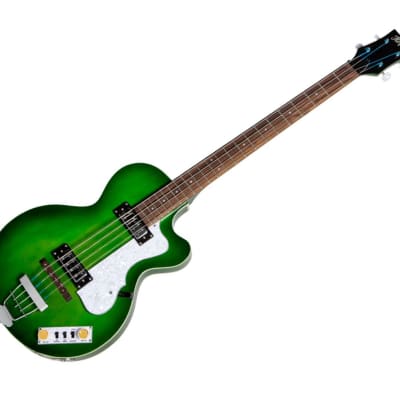 Hofner Pro Edition Club Bass Guitar - 70s Greenburst for sale