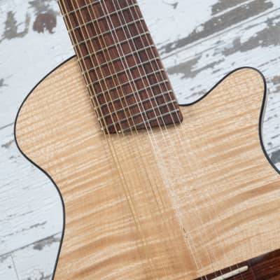 Veillette Merlic Electric 2013 - Flame Maple / Mahogany *Video* image 12