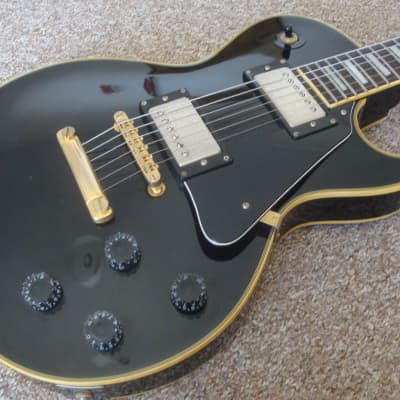 SG Galan LS-2 Custom 1980's Black n Gold Japan | Reverb
