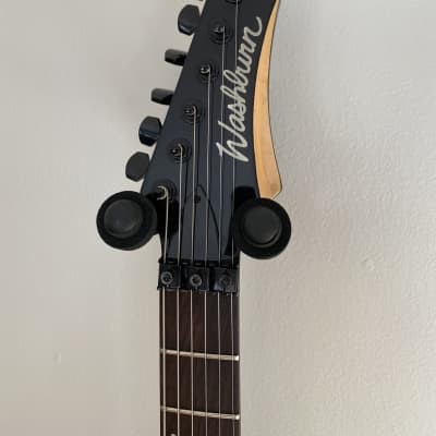 Washburn XM DLX FR Metallic Black | Reverb