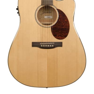 Fender CJ290SCE NAT Acoustic Electric Guitar - Natural Finish | Reverb