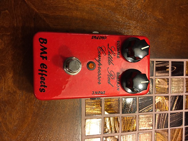 Bmf Effects Little Red Compressor Red | Reverb