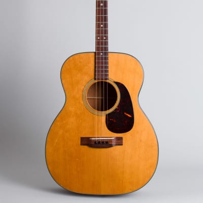 C. F. Martin  0-18T Flat Top Tenor Guitar (1959), ser. #166829, original grey chipboard case. image 1