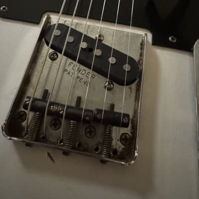 Loaded Telecaster Tele body Texas Special pups Olympic White image 11