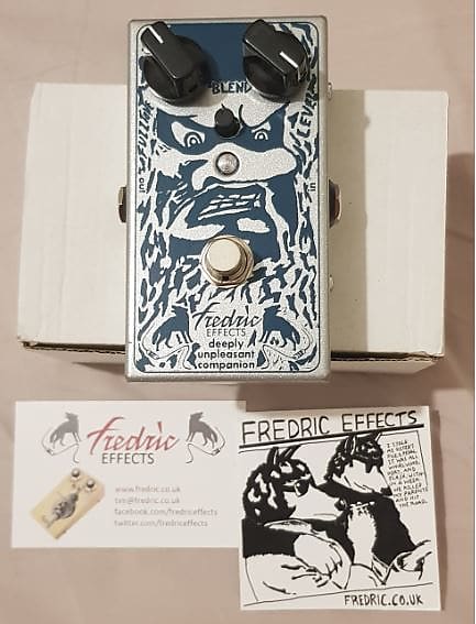 Fredric Effects Deeply Unpleasant Companion (Shin Ei FY-2 With Blend) Fuzz  Pedal