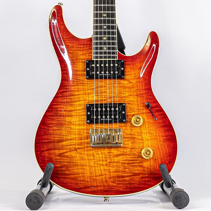 HeartField ELAN EL-Ⅰ フレイムメイプル 1991 Fender Heartfield Elan I Antique Burst w/ Gorgeous Flame Top