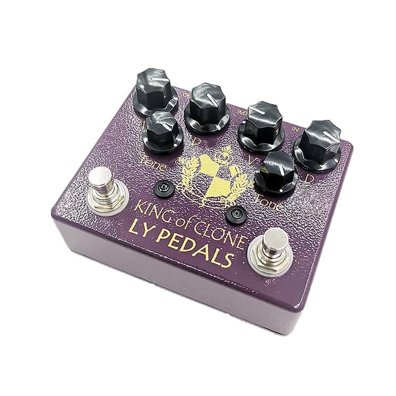 LY-ROCK KING OF TONE CLONE OVERDRIVE PEDAL PLAYTHROUGH - YouTube