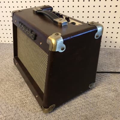 Acoustic A15 15W 1x6.5" Acoustic Instrument Combo Amplifier Brown image 6