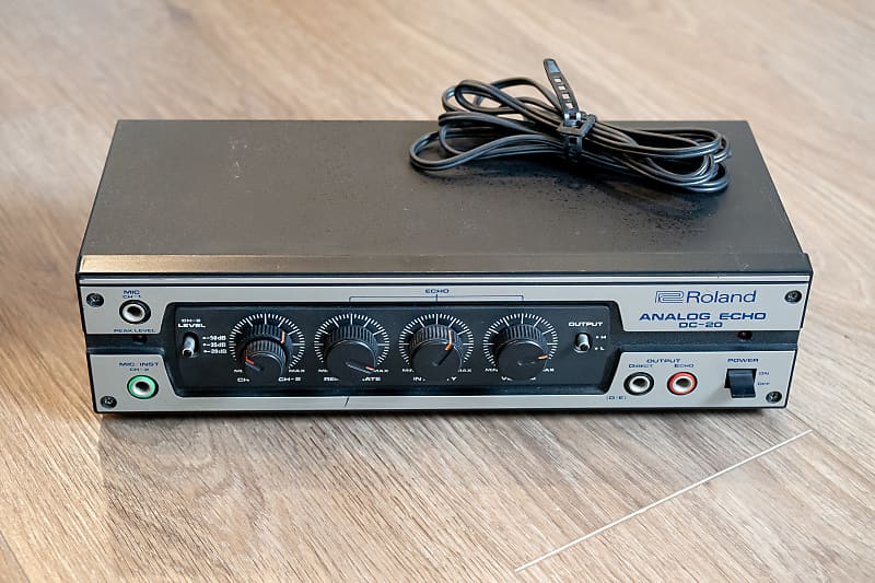 ギター Roland ANALOG ECHO DC-20 Roland DC-20 Analog Echo Vintage Guitar 842667 Made In Japan