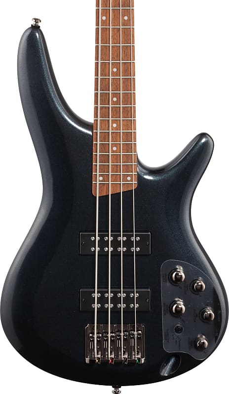 Ibanez SR300E 4-String Electric Bass Guitar Iron Pewter image 1