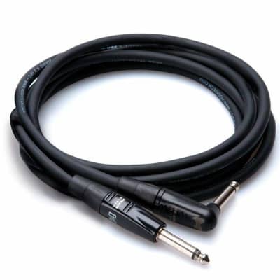 Hosa REAN Straight to Right Angle Pro Guitar Cable 20 Feet Free Shipping image 3