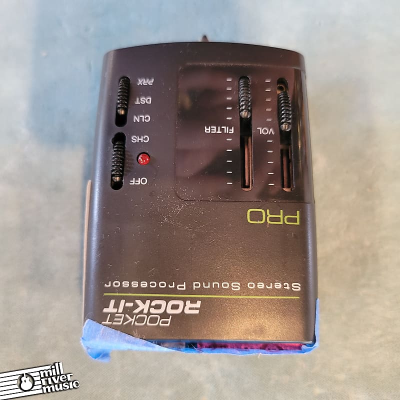 Pocket Rock-It Stereo Sound Processor Used