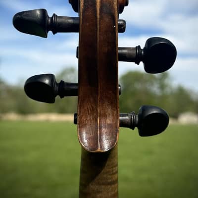 Old Violin Firebranded “David Hopf” 4/4 image 16