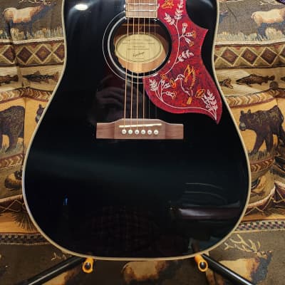 epiphone hummingbird white ハードケース付き未使用 epiphone