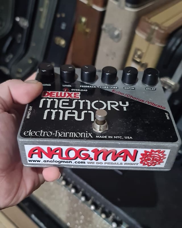 AnalogMan Mods Electro-Harmonix Deluxe Memory Man 550Ms Analog