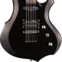 ESP LTD F-10 Electric Guitar, Black w/ Gig Bag